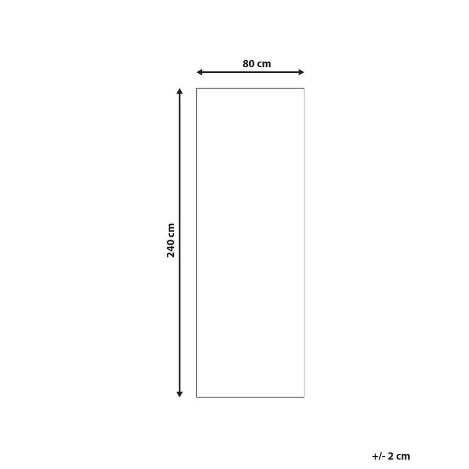 Beliani Tapis en Polyester  CIVRIL  