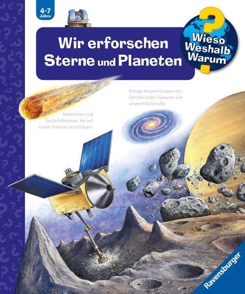 Wieso? Weshalb? Warum?, Band 59: Wir erforschen Sterne und Planeten Erne, Andrea; Humbach, Markus (Illustrationen) Gebundene Ausgabe 