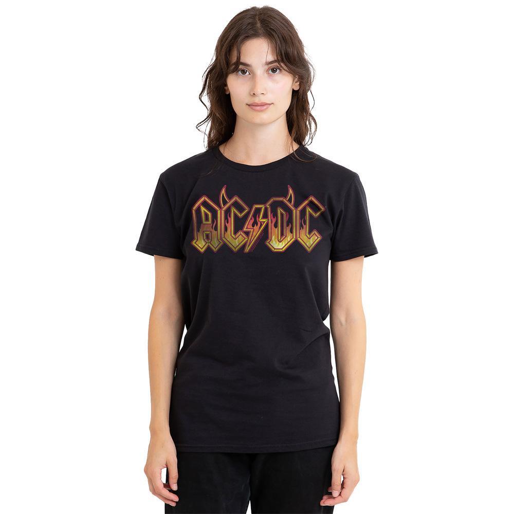 AC/DC ACDC T-Shirt Imprimé Coupe Droite  