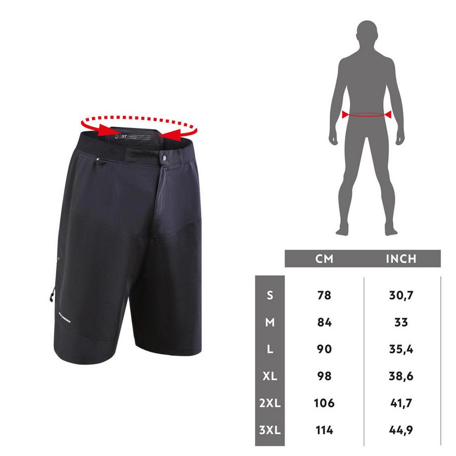 ROCKRIDER  Pantaloncini mtb cargo uomo 