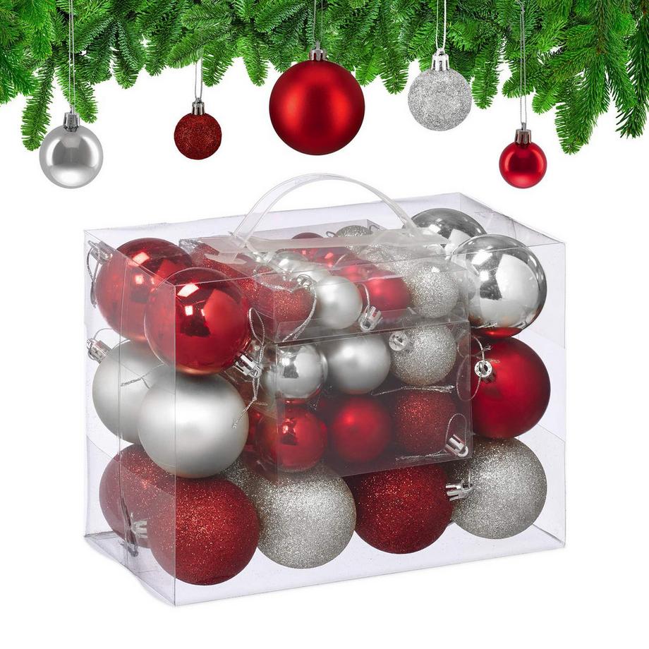 Ensemble de boules de Noël