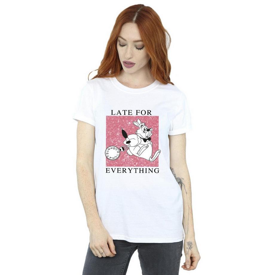 Disney Alice au Pays des Merveilles Late for Everything T-Shirt  
