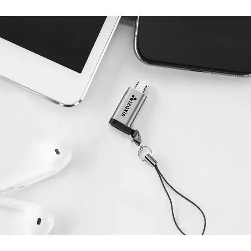 Izoxis  Micro-USB 2.0-auf-USB-C-Adapter 