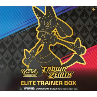 Pokémon  Elite Trainerbox Sword & Shield Crown Zenith Elite Trainer Box - EN 
