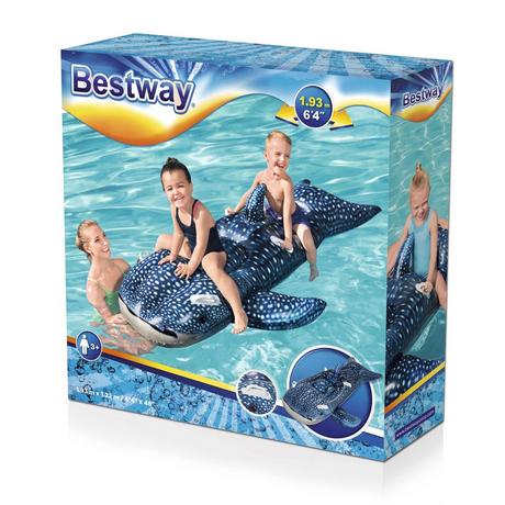 Bestway  Galleggiante per piscina cavalcabile Whaletastic Wonders 