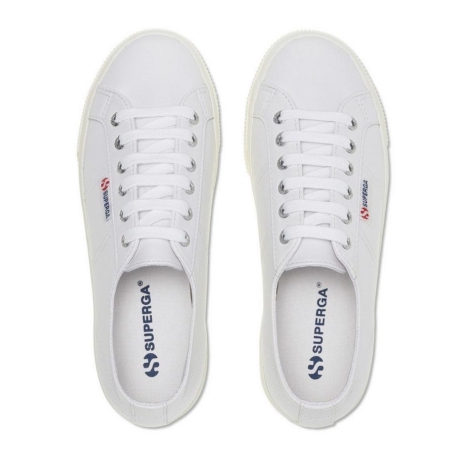 SUPERGA 2790 Nappaleder Plateau Sneaker  