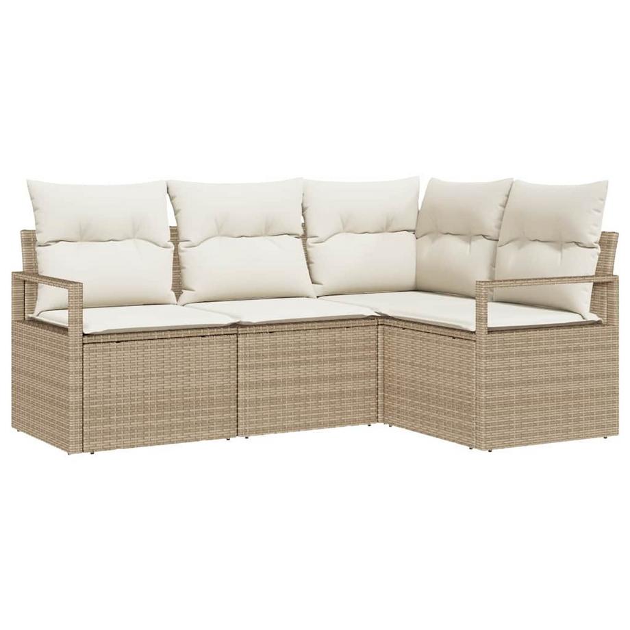 VidaXL Gartensofa-set poly-rattan  
