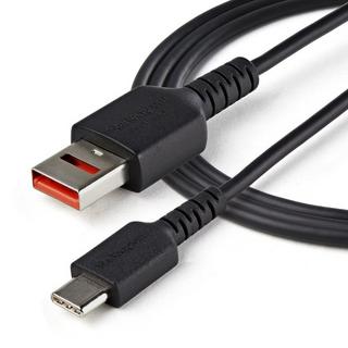 STARTECH.COM  StarTech.com 1m USB-Datenblocker Kabel - USB-A auf USB-C Sicheres Ladekabel - keine Datenübertragung Power-Only-Kabel für HandyTablet - Datenblockierung USB Kabel 