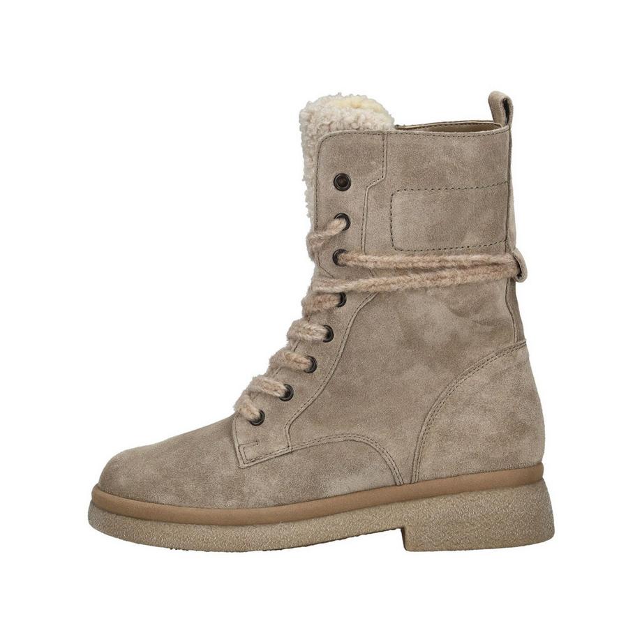 Gabor Bottines à lacets avec doublure en fausse fourrure  