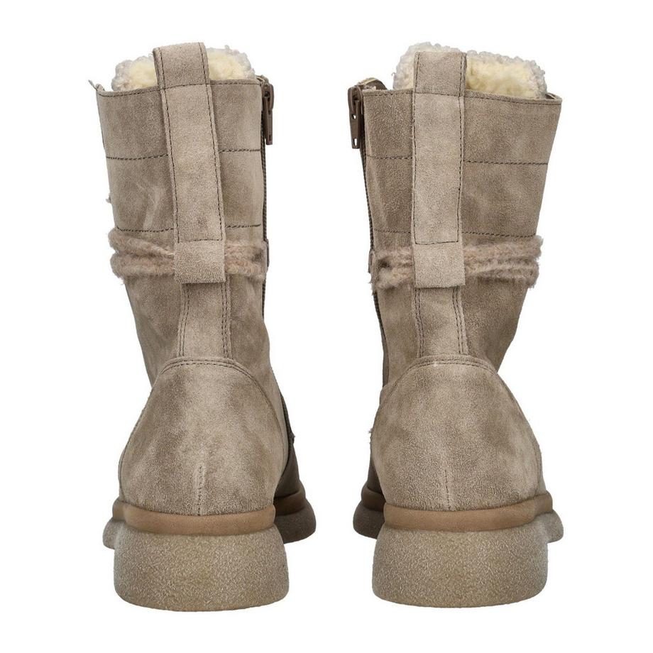 Gabor Bottines à lacets avec doublure en fausse fourrure  