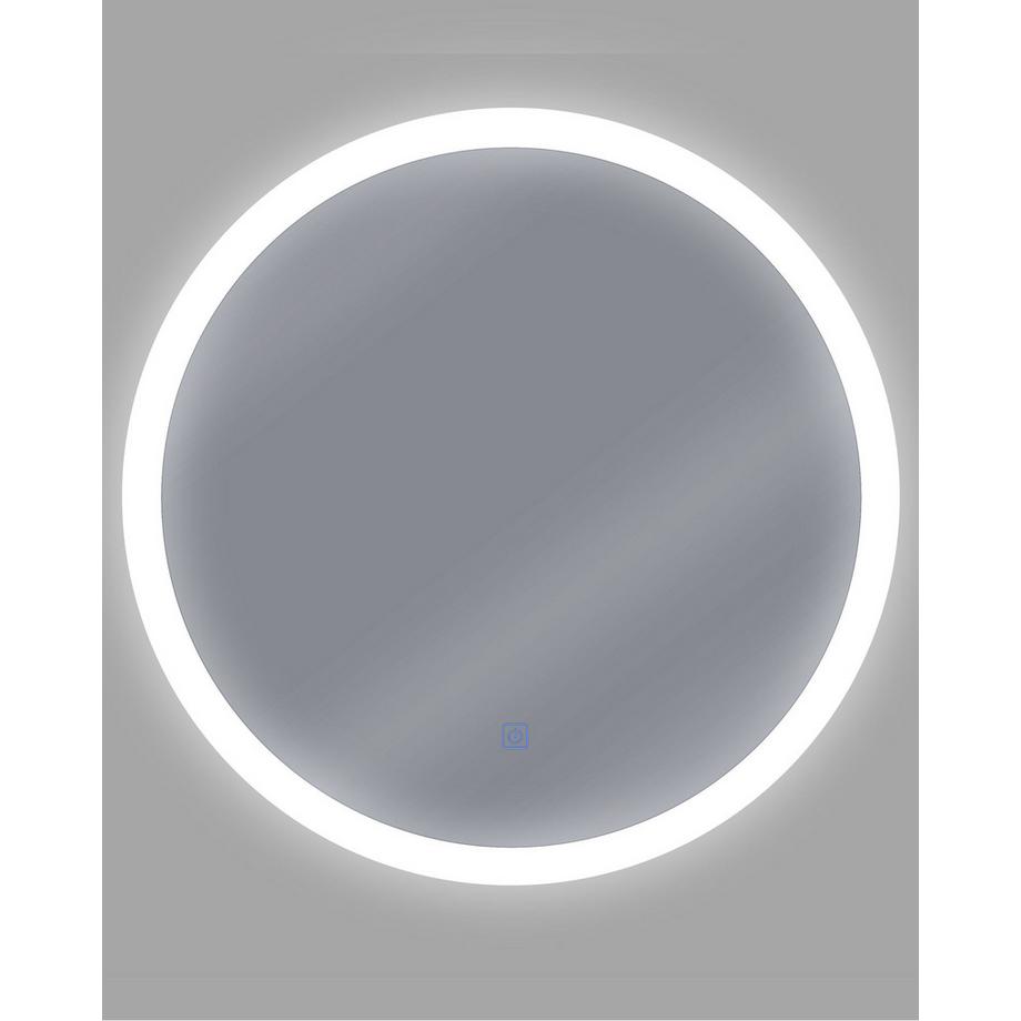 Beliani Specchio da bagno con luce LED en Materiale sintetico Moderno YSER  