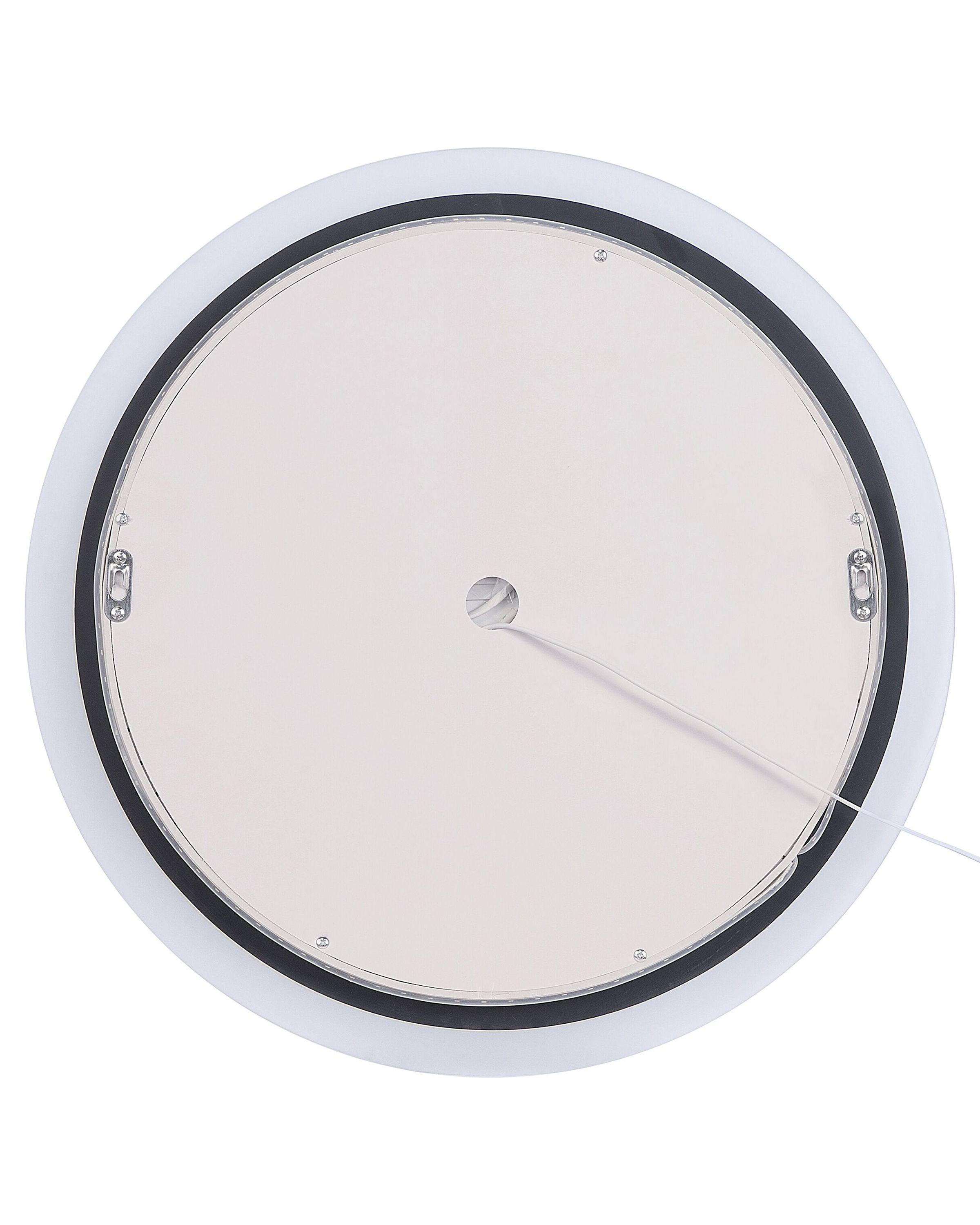 Beliani LED-Badezimmer-Spiegel aus Kunststoff Modern YSER  