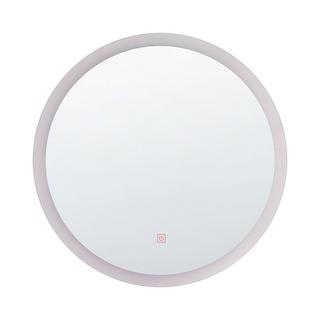 Beliani LED-Badezimmer-Spiegel aus Kunststoff Modern YSER  