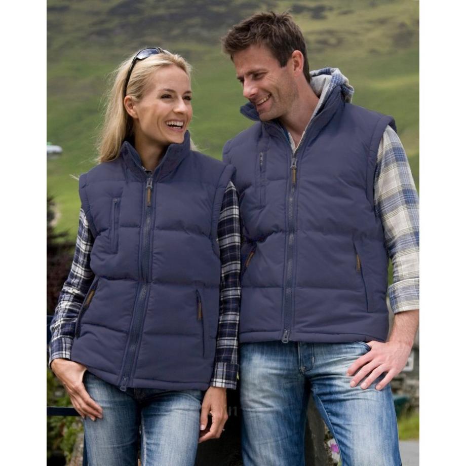 Result Bodywarmer Gilet matelassé hydrofuge coupe-vent  