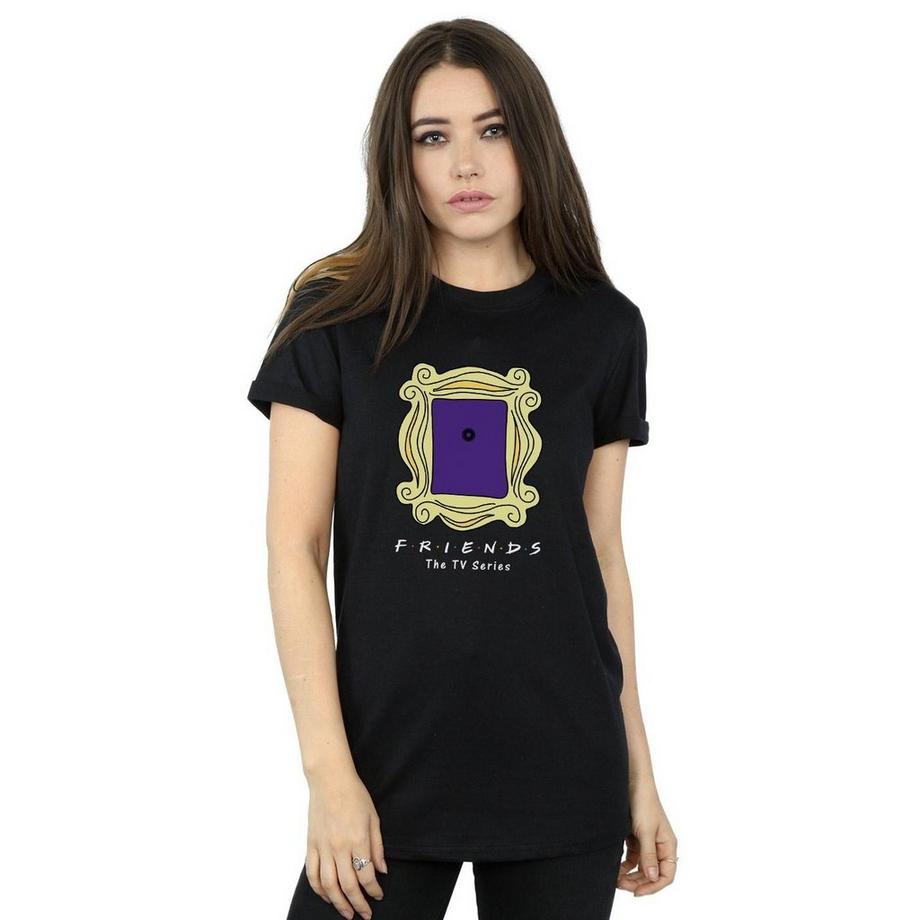 Friends Peephole Bedrucktes T-Shirt  