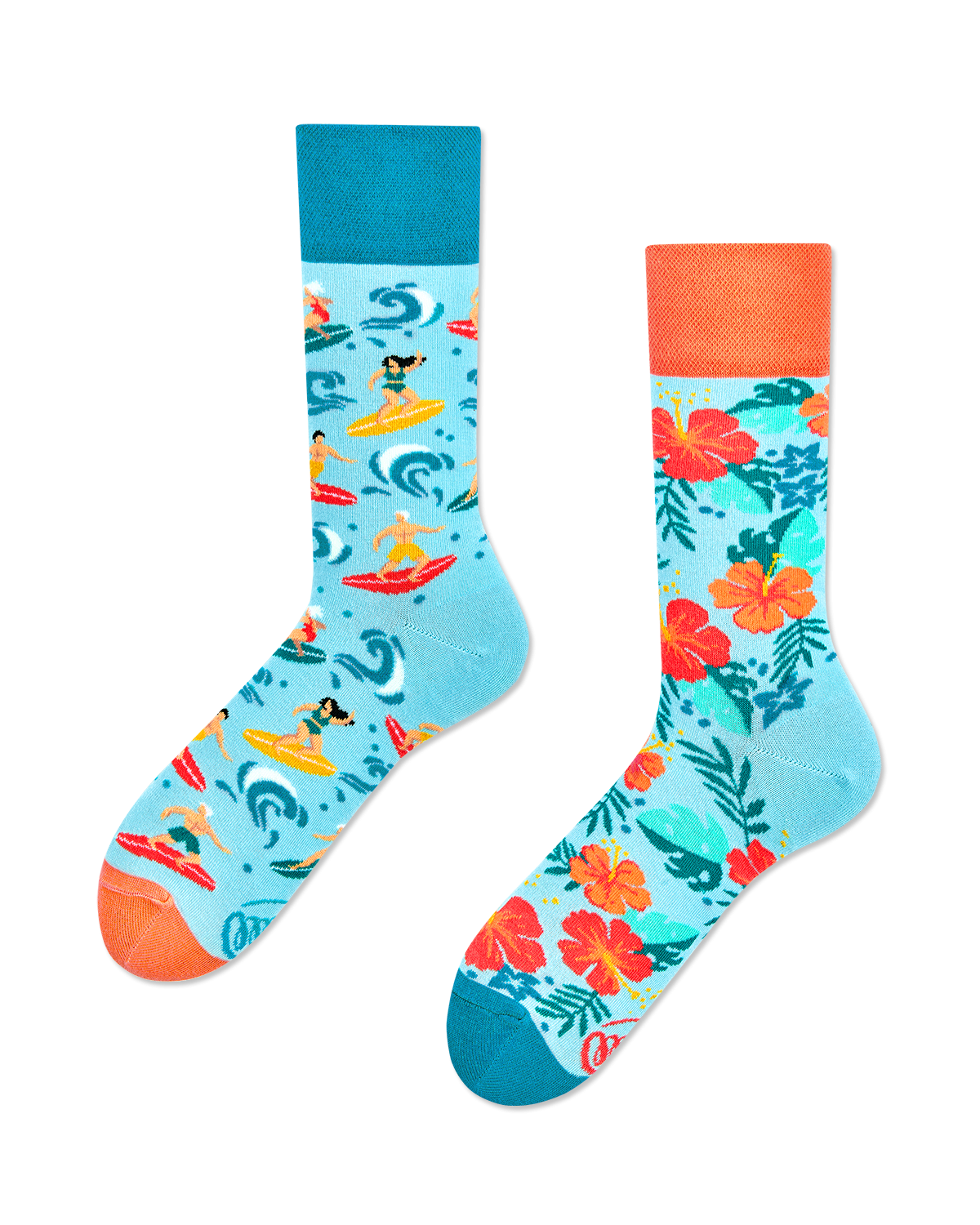 Many Mornings  Aloha Vibes Socks - Many Mornings 