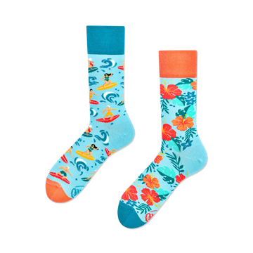 Aloha Vibes Socks - Many Mornings