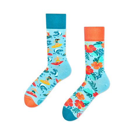 Many Mornings  Aloha Vibes Socks - Many Mornings 