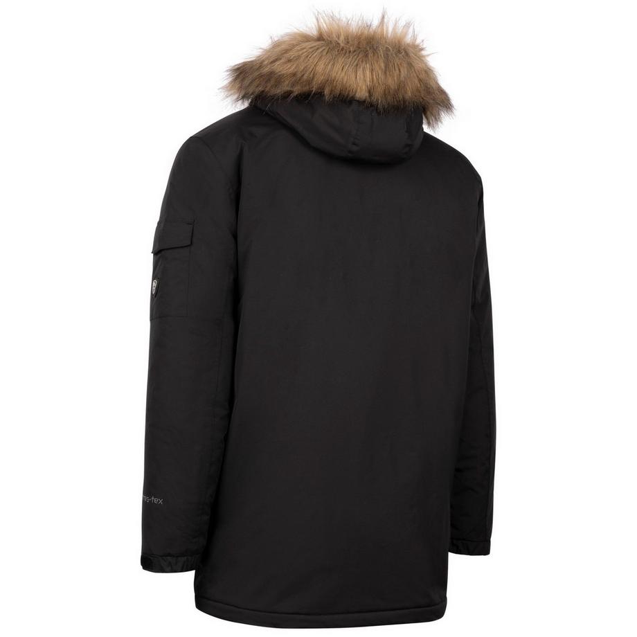 Trespass Veste Imperméable Avec Capuche À Bord Duveteux Amovible Alexsander  
