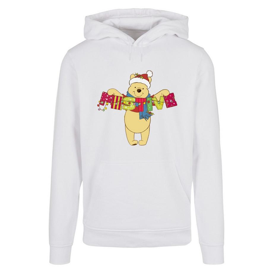 Disney Winnie the Pooh Stampa Natalizia Felpa con Cappuccio  