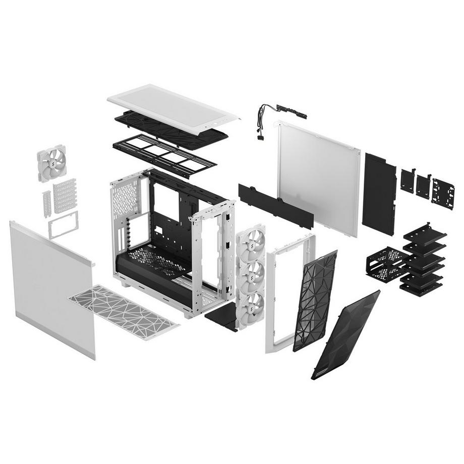 Fractal Design  Meshify 2 RGB Weiß 