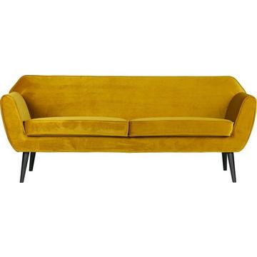 Sofa Rocco Samt ocker 187