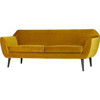 mutoni Sofa Rocco Samt ocker 187  