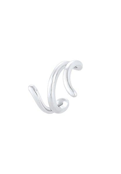 Elli  Boucles d'Oreilles Earcuff Simple Tordu 