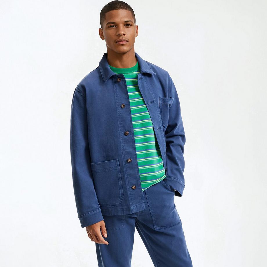 Veste workwear en coton sergé Signature HECTOR