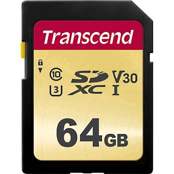 Premium 500S SDXC-Karte 64 GB Class 10, UHS-I, UHS-Class 3, v30 Video Speed Class