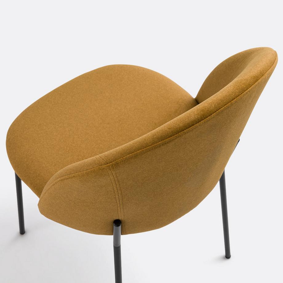 La Redoute Intérieurs Lot de 2 chaises velours  