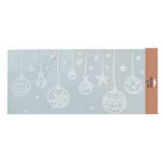 INGES CHRISTMAS DECOR  Inge‘s Christmas Decor 700001623 sticker decorativi Plastica Argento, Bianco 12 pz 