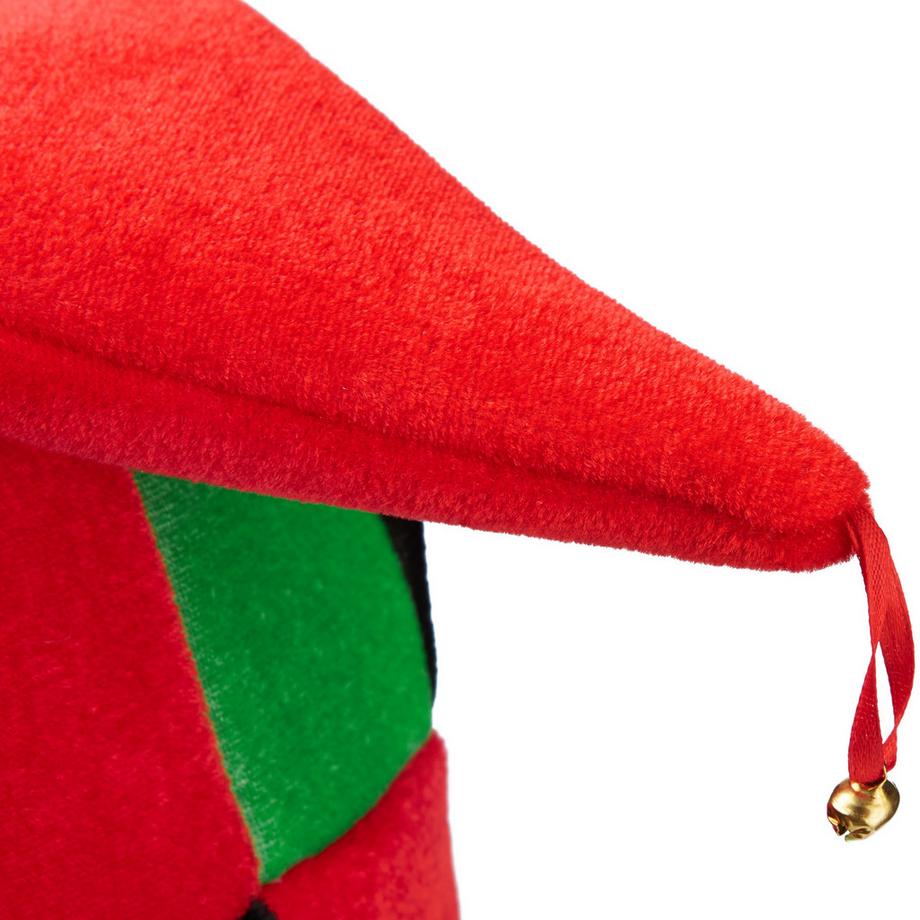 Tectake  Grande cappello da giullare con campanelli 