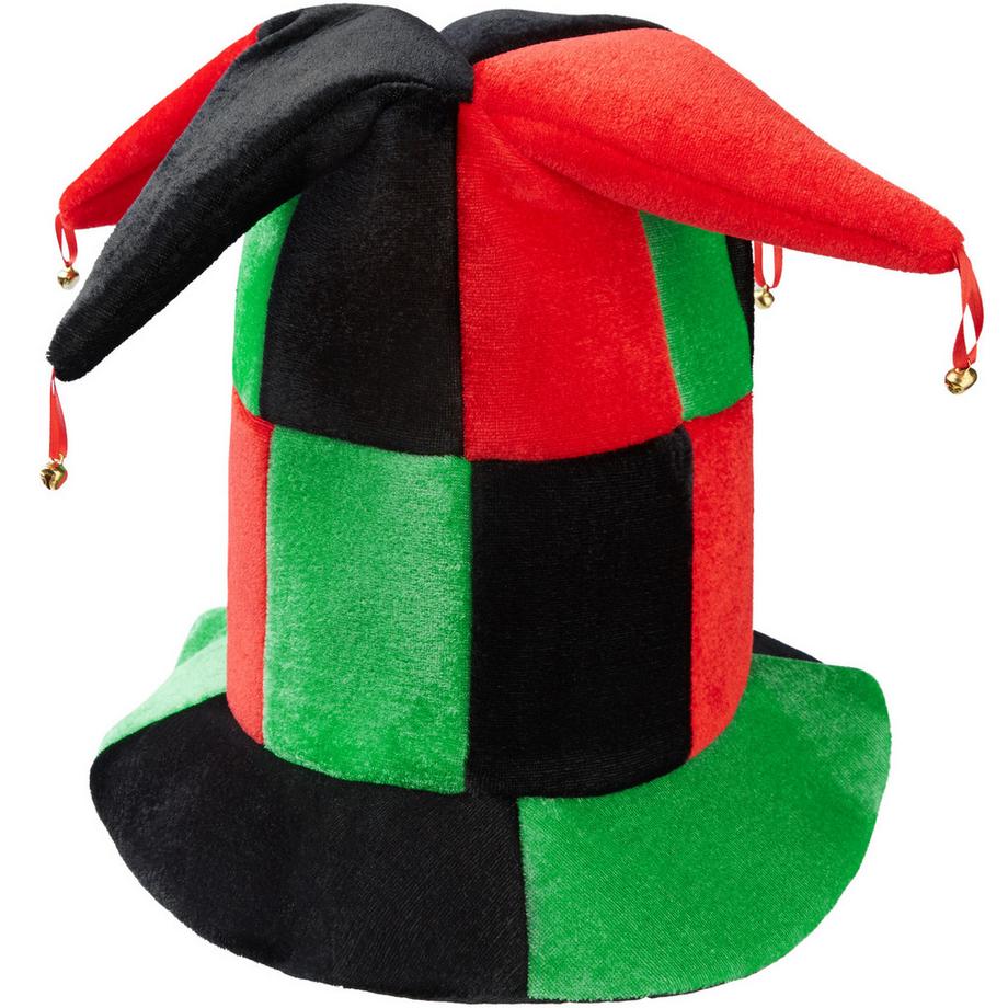 Grand chapeau de fou à clochettes