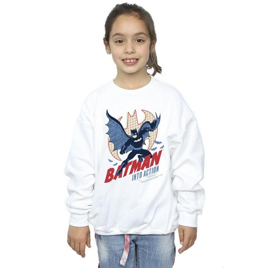 DC COMICS  Into Action Sweatshirt 