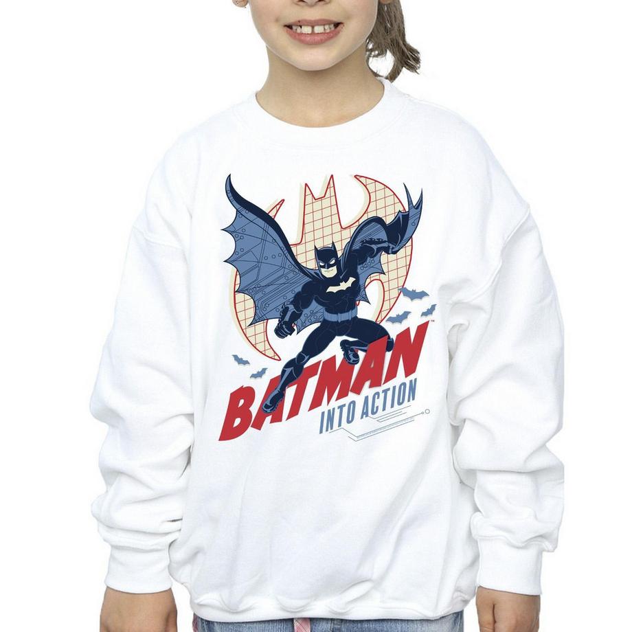 DC COMICS  Into Action Sweatshirt 