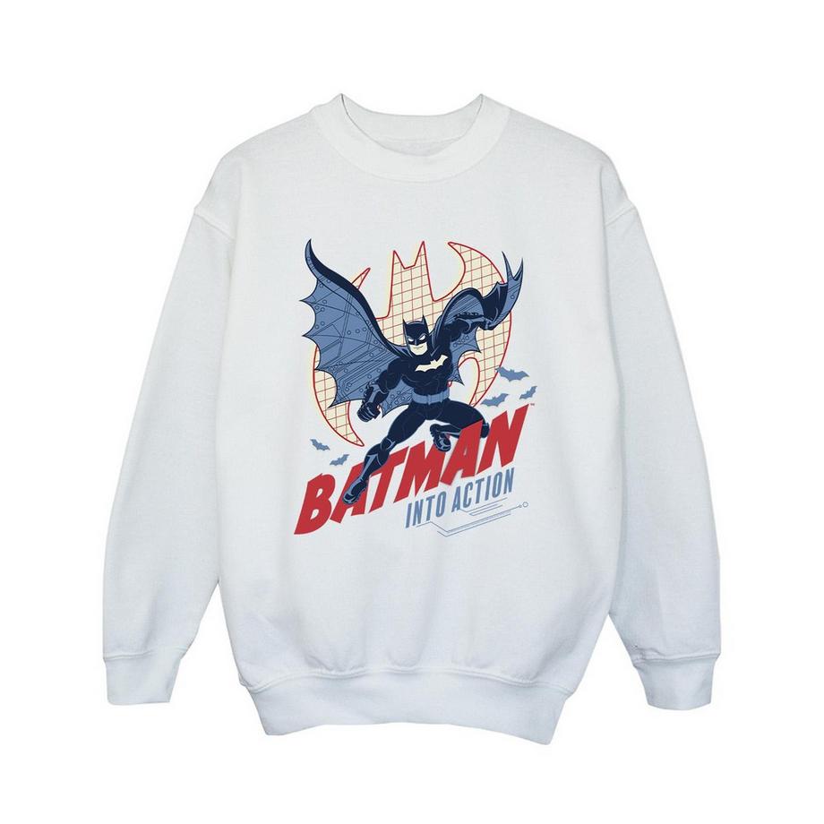 DC COMICS  Into Action Sweatshirt 