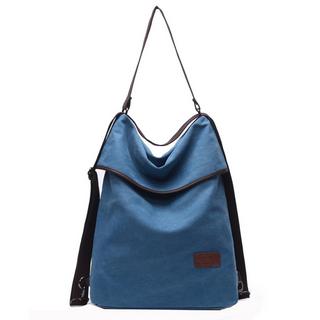 Only-bags.store Canvas Umhängetasche Rucksack Handtasche Vintage Anti-Diebstahl Hobo Tasche  