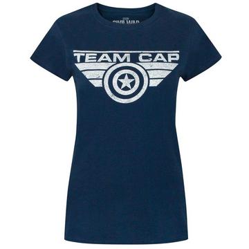 Civil War Team Cap Distress TShirt