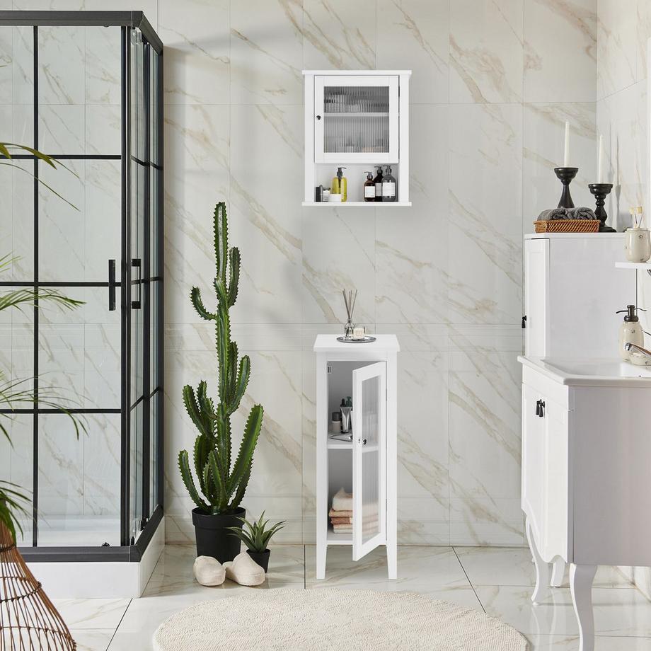 Northix Badezimmer-Wandschrank, 3 Regale  