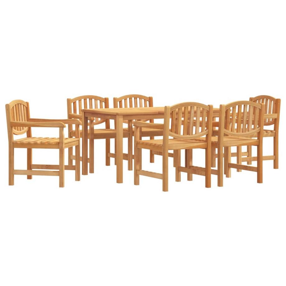 Ensemble à manger de jardin bois