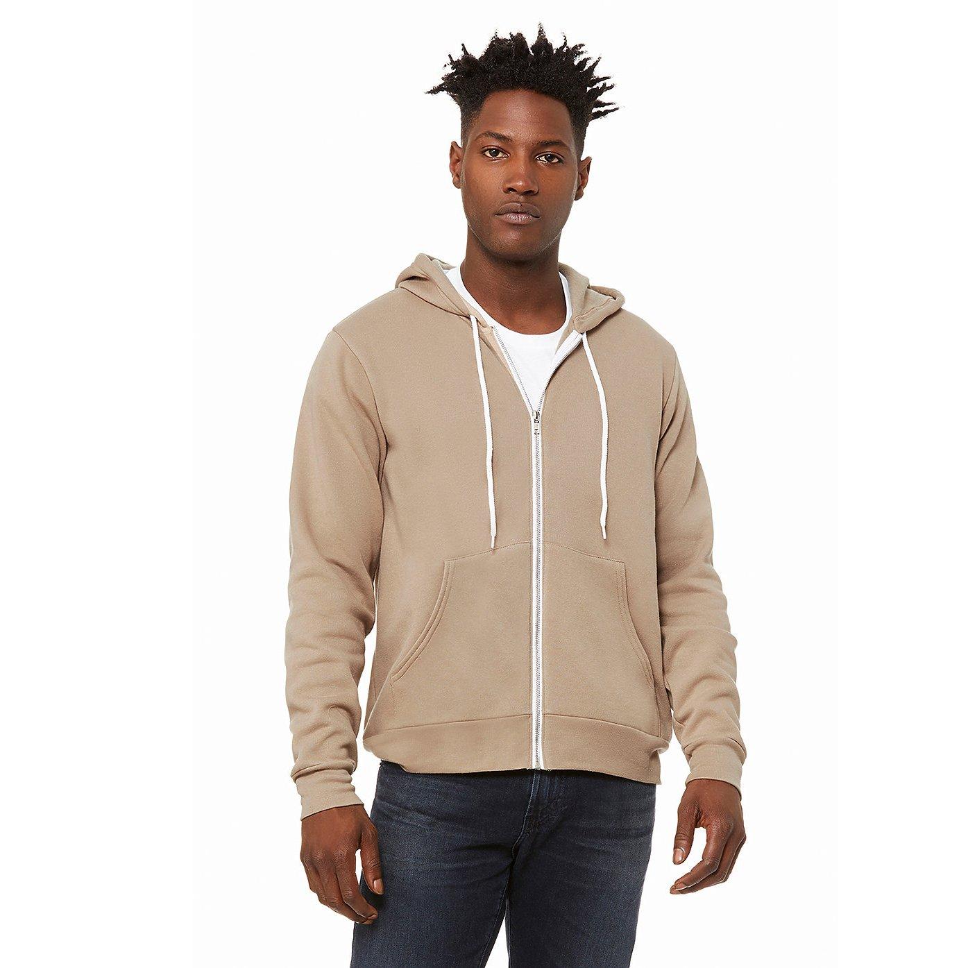 Bella + Canvas Fleece Full Zip Hoodie  