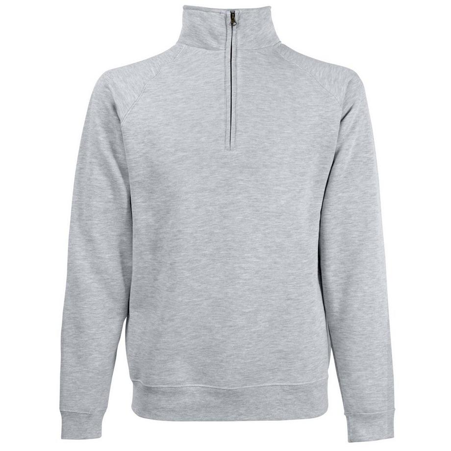 Fruit of the Loom Zip Neck Sweatshirt  