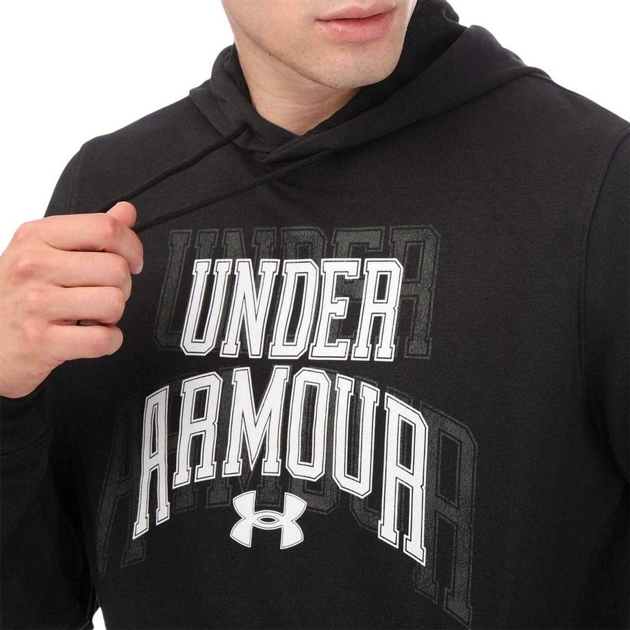 UNDER ARMOUR Rival Terry Felpa Con Cappuccio  