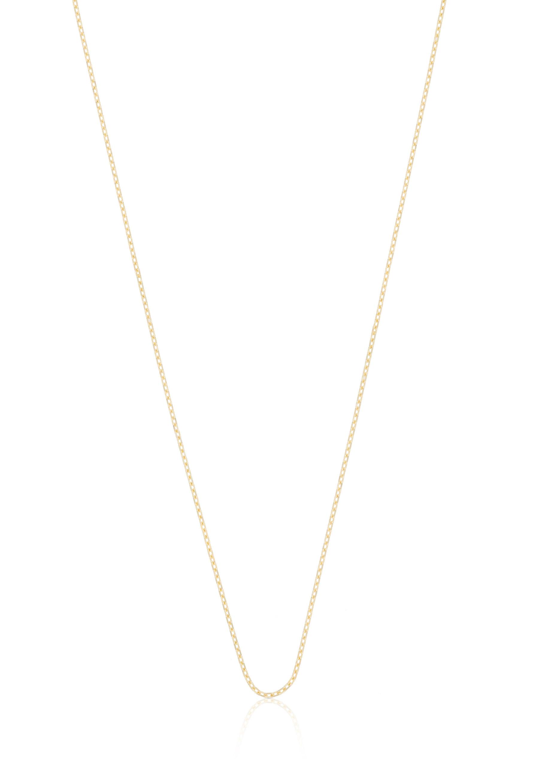 MUAU Schmuck  Collier Anker Gelbgold 750, 0.9mm, 40cm 