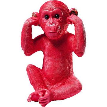 Salvadanaio Monkey Kikazaru Red