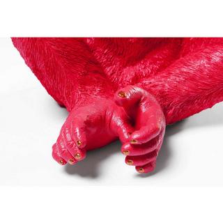 KARE Design Tirelire Monkey Kikazaru Red  