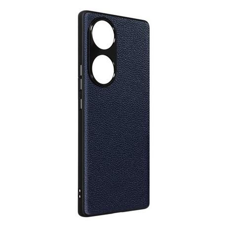 Avizar  Cover Honor 70 in pelle blu scuro 