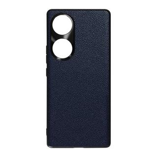 Avizar  Cover Honor 70 in pelle blu scuro 