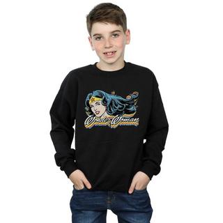 DC COMICS  Wonder Woman Smile Sweatshirt 